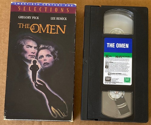 The Omen VHS I II III The Final Conflict Damien 1 2 3 Horror Movie Tapes Lot - Picture 7 of 10