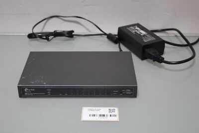 TP-Link T1500G-10PS 8-Port Gigabit Network Switch PoE with 2x SFP