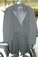 Tailcoat Black Peak Lapel 10004