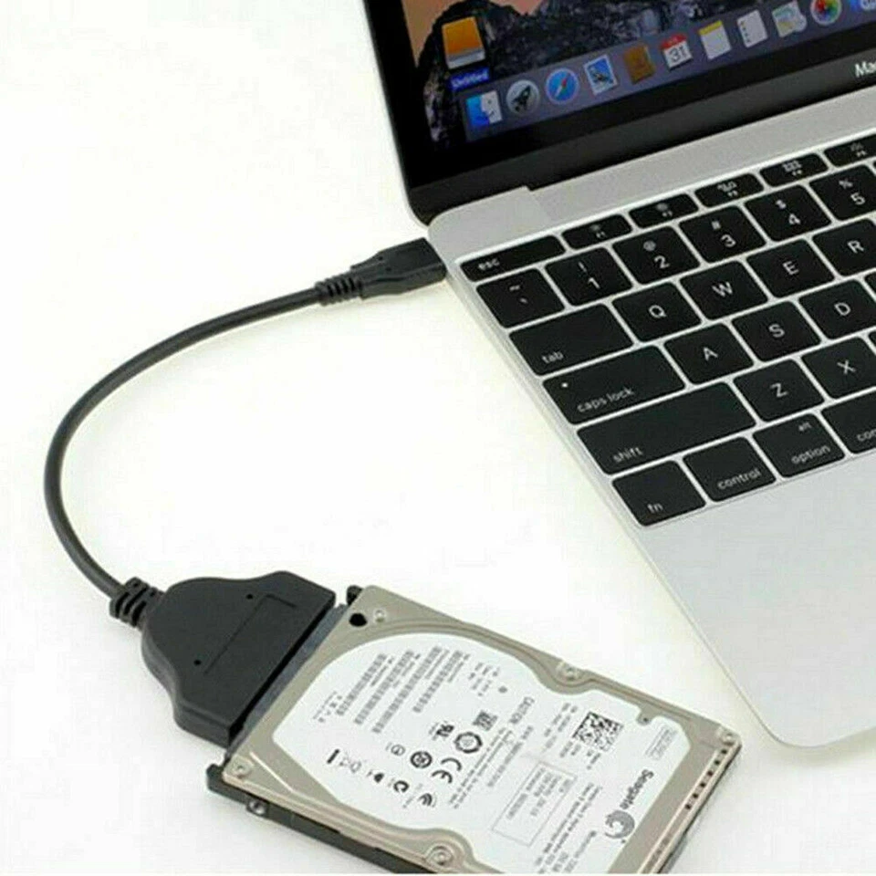 New USB 3.1 Type C to SATA III HDD SSD 2.5" Hard Drive Adapter Cable 22-Pin UASP - Image 4 of 4