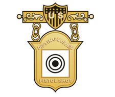 3" us military distinguished pistol shot badge bumper sticker decal usa made