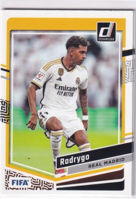 Panini Donruss Soccer Card 2023-24 No. 118 Rodrygo