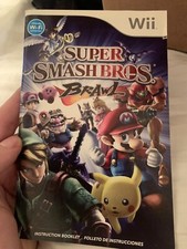 Super Smash Bros. Brawl Instruction Booklet Only