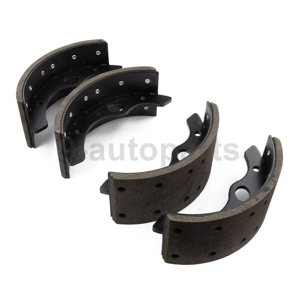 Zapatas de freno de tambor delanteras para 1996 1997 1998 1999 2000 - 2004 Mitsubishi Fuso FH Foto 2 de 3