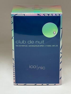Armaf Men's Club De Nuit Blue Iconic EDP Spray 3.6 oz Fragrances