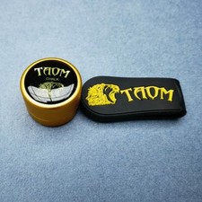 Billiards Snooker Chalk Magnetic Holder TAOM Golden - No Chalk Included