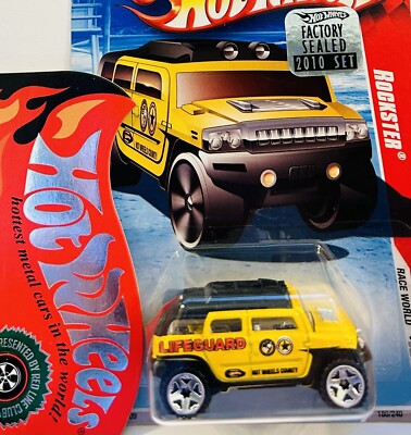 Factory Sealed 2010 Race World Hot Wheels ROCKSTER 180 RARE