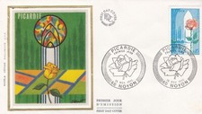 FRANCE 1975 FDC PICARDIE YT 1847