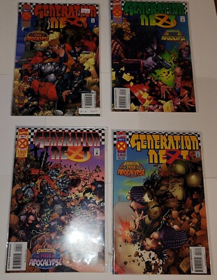 X-Men Age of Apocalypse 1-4 Complete Set