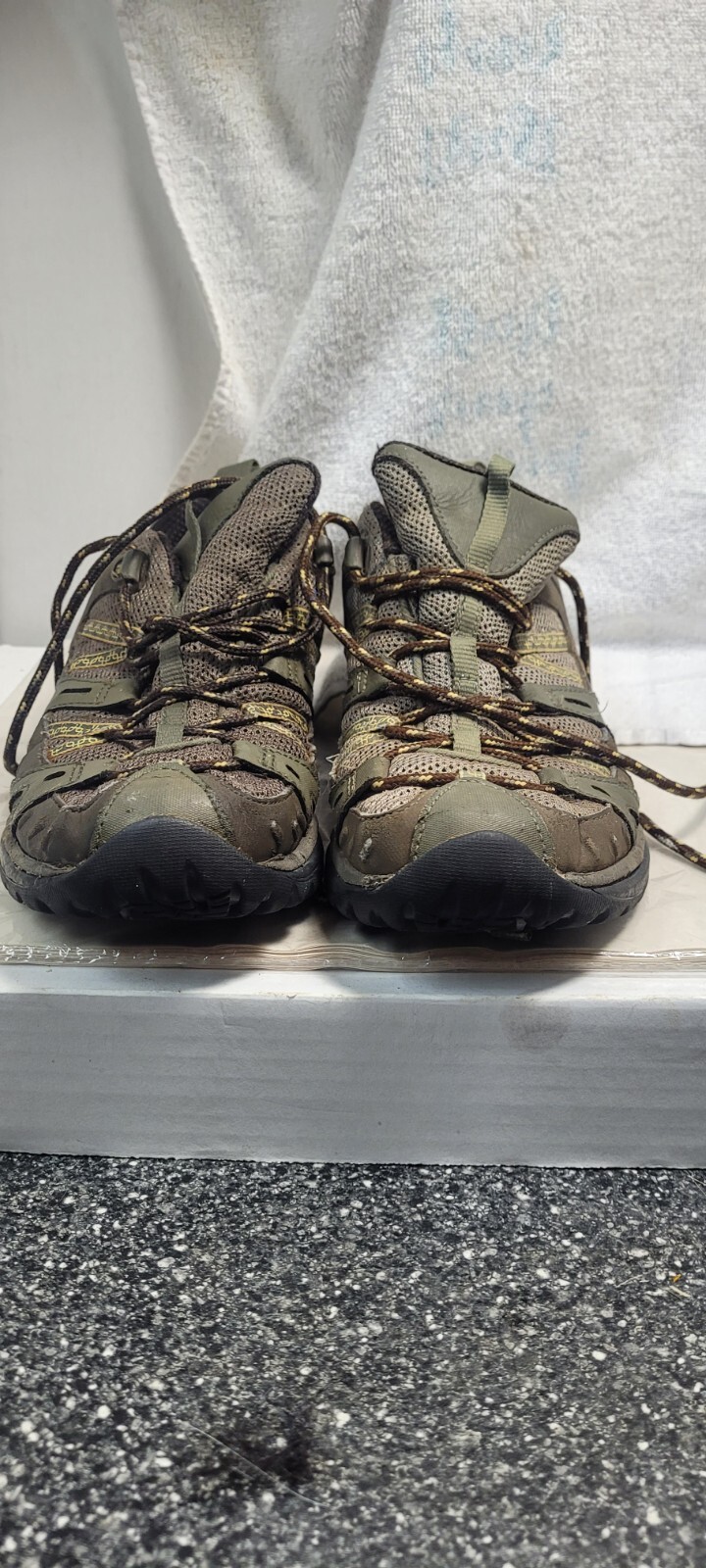 MERRELL Scarpe donna Merrill Brindle taglia 8 5 impermeabili trekking outdoor vedi descrizione.