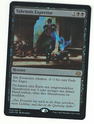 FOIL  Yahennis Expertise / Yahenni's  - AETHER REVOLT -  deutsch  (near-mint +)