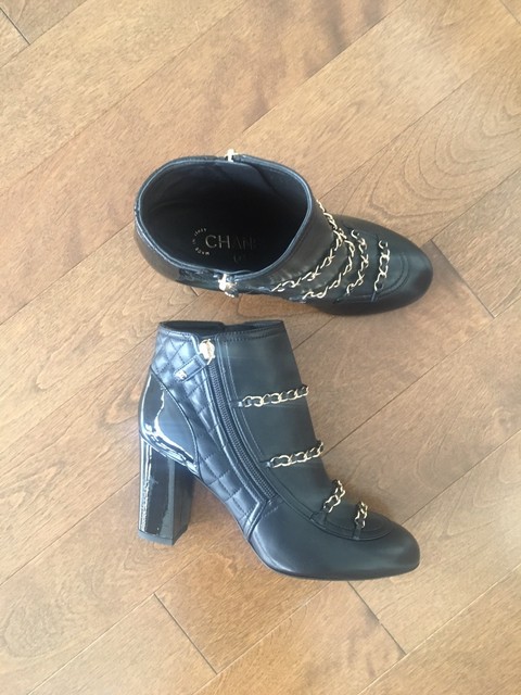 chanel ankle boots 2017