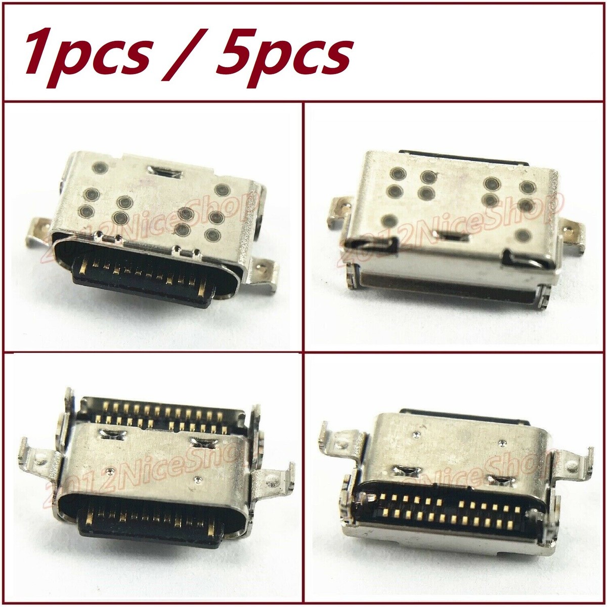OEM Type-C USB Socket Jack Port Connector For Huawei MateBook VLT