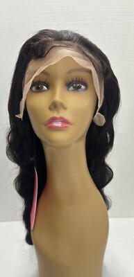 100% HUMAN HAIR 13''X4'' HD LACE FRONT GLUELESS WIG ''BODYWAVE 30 INCH''