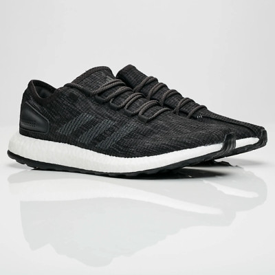 Adidas PureBOOST Herren Größe 11,5 Laufschuhe Schwarz Boost