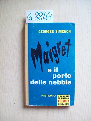 G. SIMENON - MAIGRET UND DER HAFEN DER NEBEL - MONDADORI - 1961