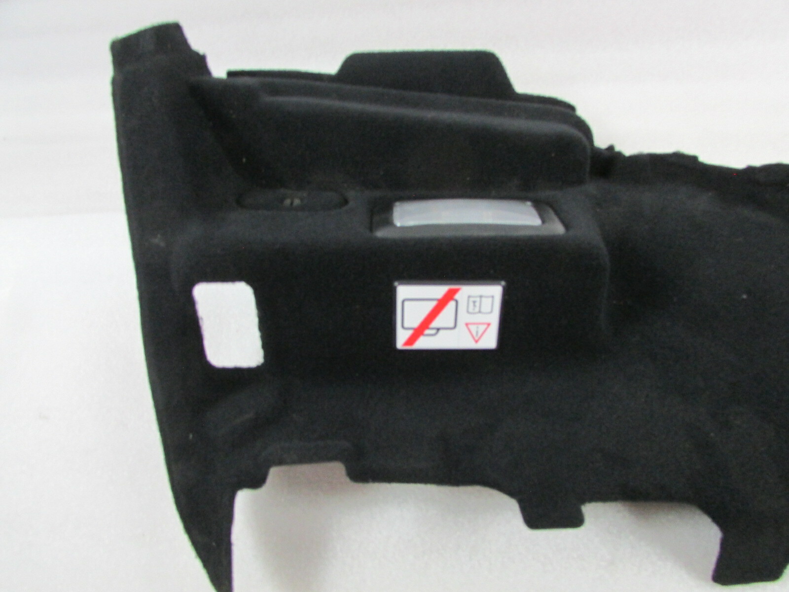 Ferrari California, RH, Right Trunk Carpet Side Panel, Black, Used, P/N 86083800