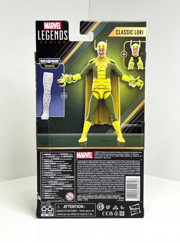 Hasbro Marvel Legends BAF Khonshu Classic Loki 6" Action Figure BRAND NEW - Picture 3 of 7