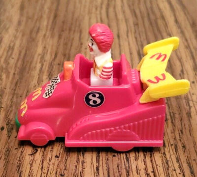 1995 McDonald's Happy Meal Toy ~ Ronald McDonald Driving A McTurbo