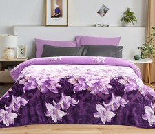 Fleece Blanket Fuzzy Soft Plush for Couch Bed Sofa All Season Blankets Throw
