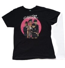 Gorillaz Band Shirt Large Cartoon Unkle Clinic Cornelius Deltron 3030 Punk Rock