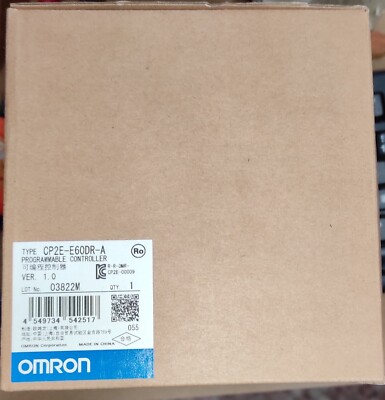 NEW        OMRON CP2E-E60DR-A   --  CP2E E60DR A