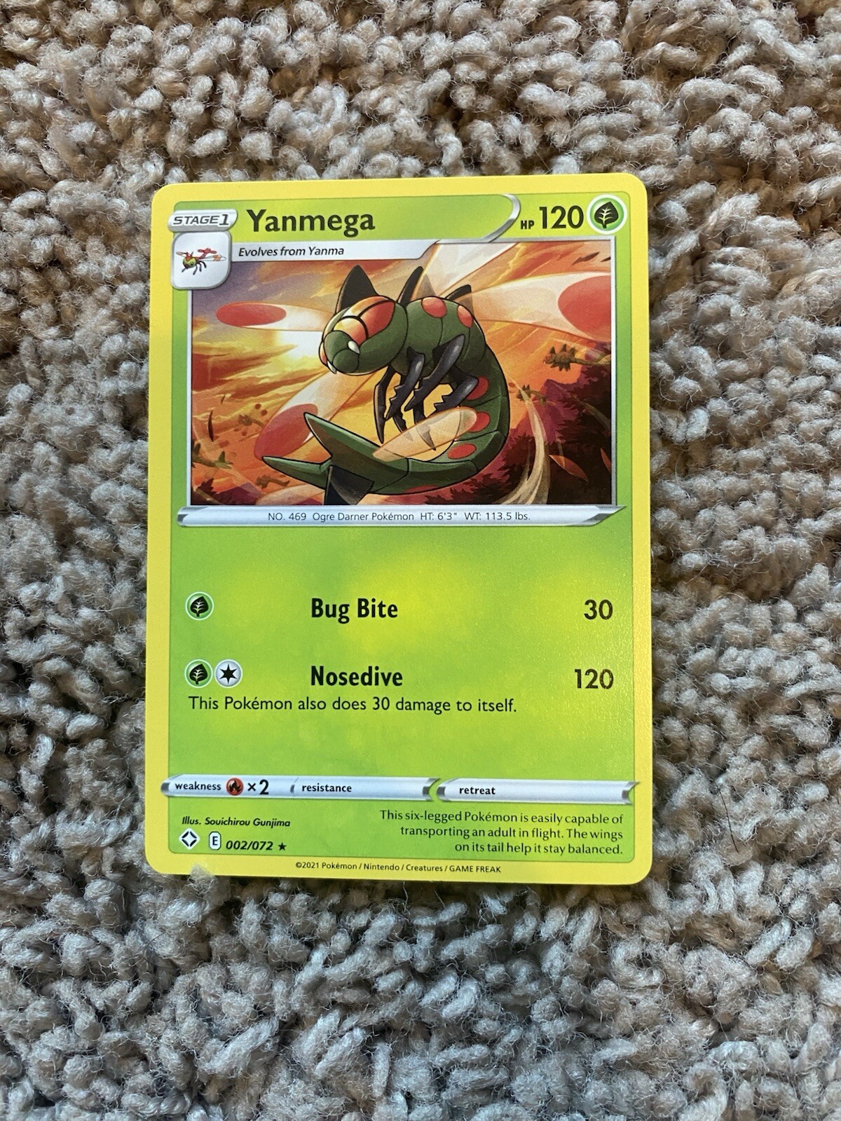 Yanmega 002/072