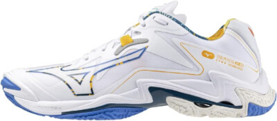 MIZUNO Volleyball Shoes WAVE LIGHTNING Z8 White Orange V1GA2400