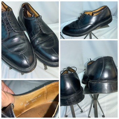 ALLEN EDMOND WALTON OXFORD DRESS SHOE Allen Edmonds Black Leather Mens 11 WALTON Split Toe Oxford  main image 2