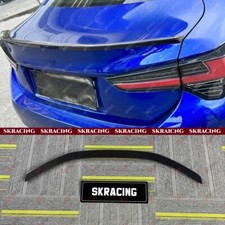 For Lexus Rc300 350 F-sport 19 Gloss Blackcarbon Fiber Rear Trunk Spoiler Wing