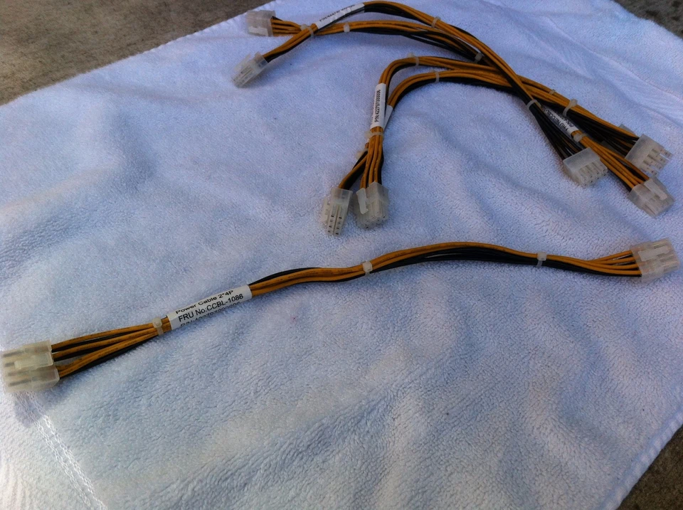 2 Pcs GPU POWER CABLE  8 PIN TO 8 PIN    ,13",CCBL-1086 ORIGINAL - Image 2 of 3