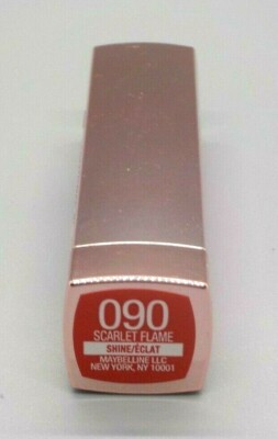 Maybelline Color Sensational Shine Lipstick 090 Scarlet Flame