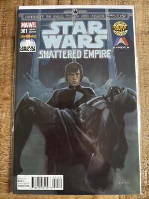 Star Wars Shattered Empire 1 Golden Apple Long Beach Comic Con Variant