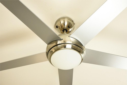 Ceiling Fan With Light and Remote Control Fresco Nickel Matte Pine 112 CM - Picture 5 of 12