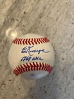 1969 NY Mets autographed baseball Ed Kranepool “69 WSC”