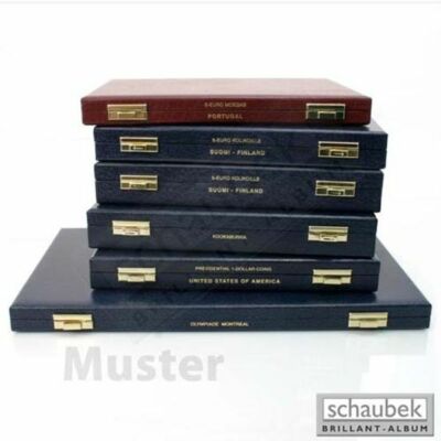 Schaubek Münzkassette BRD - 2,- DM Willy Brandt 1940/27