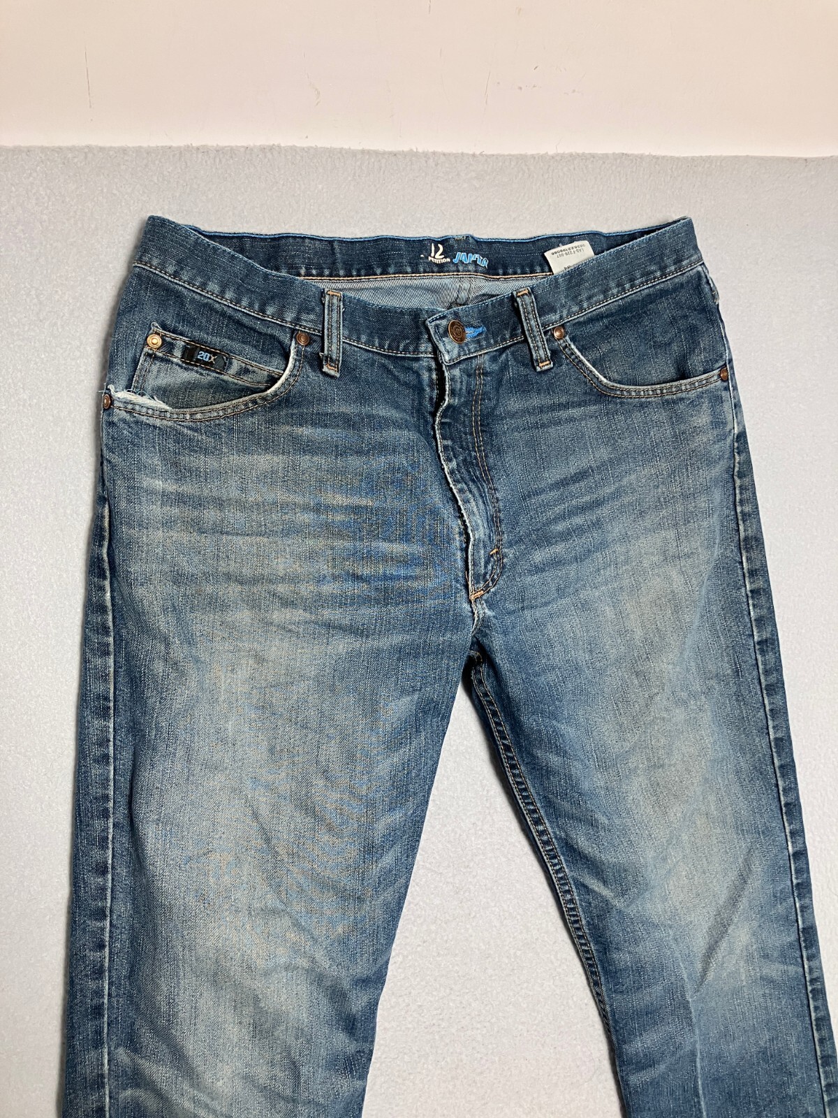Wrangler Slim Fit Competition Jeans Blue/Medium Wash Denim Men's W33