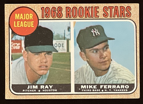 Set Builders: 1968 Topps 400-599 VG/EX & better, no creases, FREE shipping - Picture 256 of 374