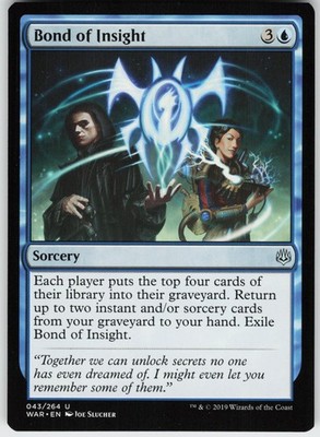 BOND OF INSIGHT 43 UC NEAR MINT