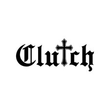 Clutch Windshield Banner Decal Gothic Cross Jdm Stance Vinyl 17x7.2 White Black
