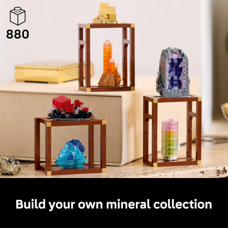 [HOT SALE] LEGO Ideas Mineral Collection 21362 Kit (880 Pieces) - Display Model - Image 3 of 4