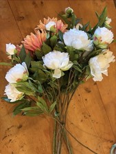 Large Bouquet Faux Flowers for Decoration