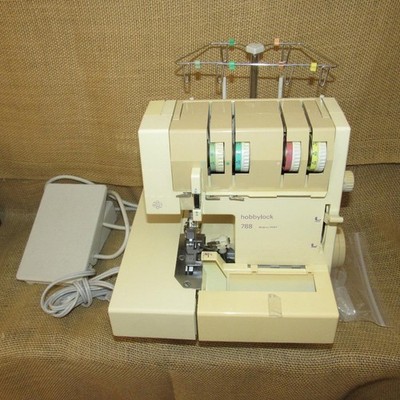 PFAFF Hobbylock 788 Serger Sewing Machine W/Foot Pedal ~ Read Description ~
