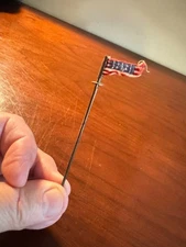 Vintage Old & Tattered American US Flag for Toy Dimestore Soldier Display!