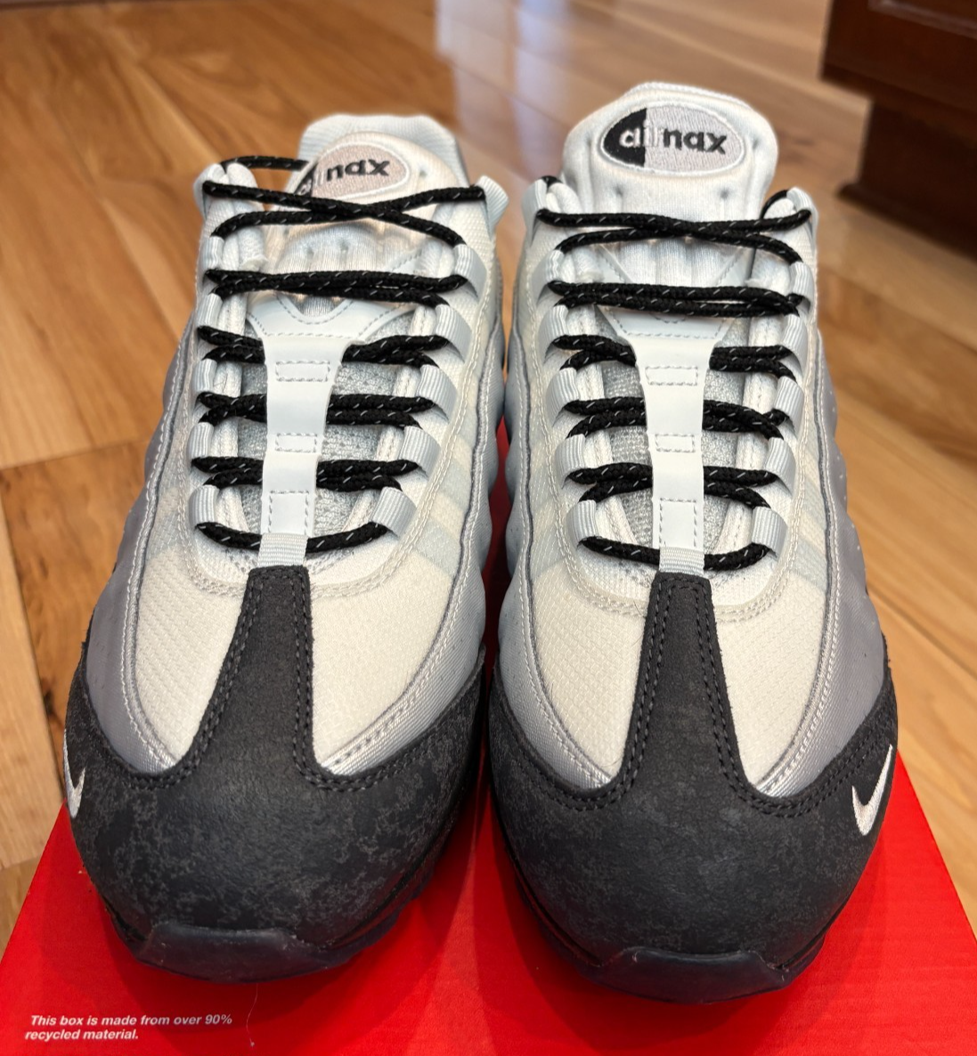 S*0様 NIKE AIR MAX 95 BIG BUBBLE Seongsu Nike Air Max 95 Big Bubble SE Seongsu Photon Dust Silver IQ3363