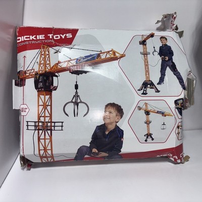 Dickie Toys 48'' Mega Crane and Truck Vehicle and Playset