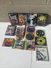 PlayStation Game Lot 14 Discs PS1 PS2 PS3 Mixed Titles AS IS, Scratched/decent