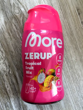 Tropical Fruit MIX More Nutrition Zerup 1 St Sirup Wasser 8+ L MHD 7/28 NEU …