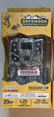 Browning Defender Pro Scout Max Extreme Cellular Trail Camera 4G LTE  BRAND NEW