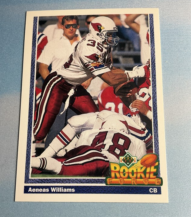1991 Upper Deck - Rookie Force Aeneas Williams #630 (RC)